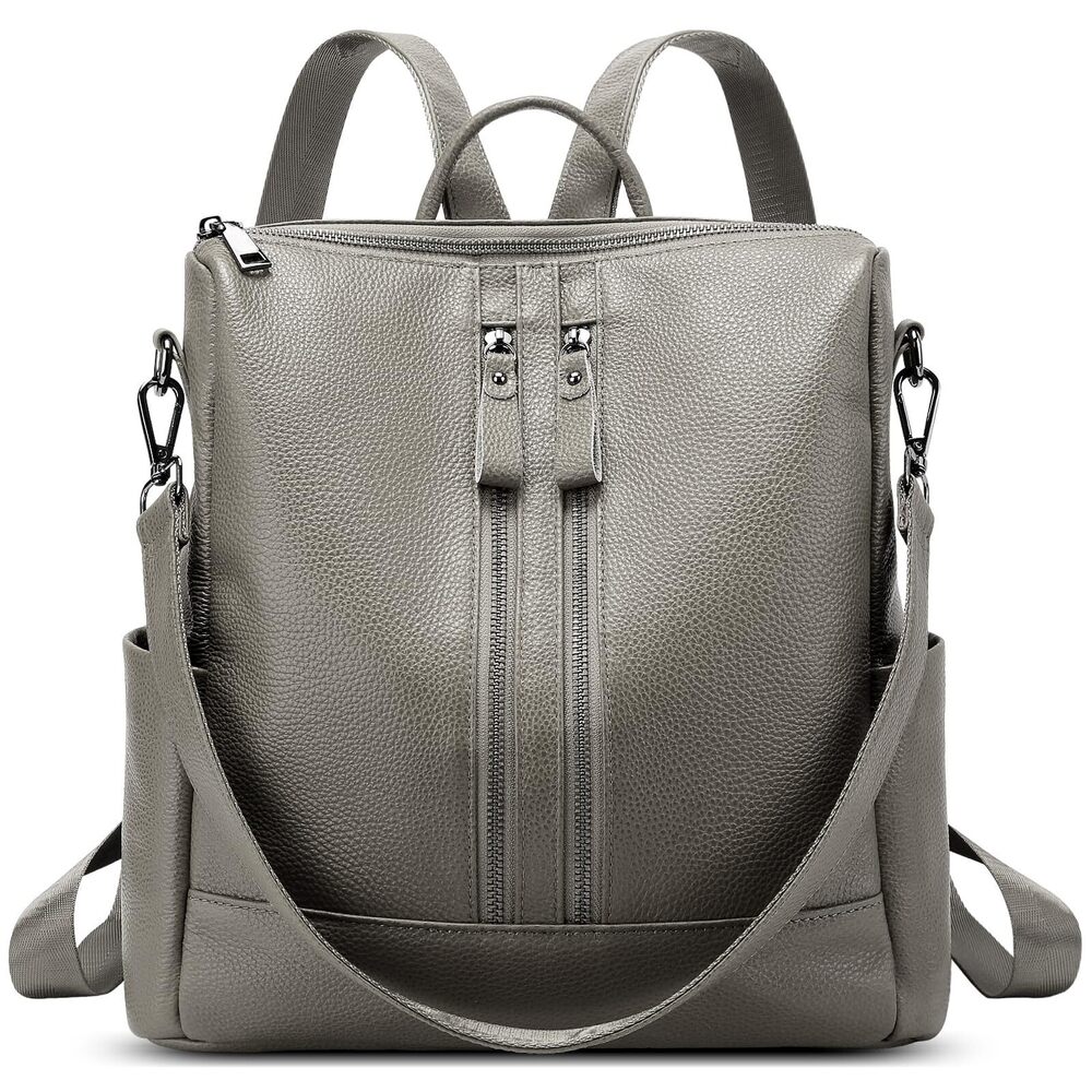 6130 Leather Backpack Purse : Convertible Backpack Bag - Fashion Designer